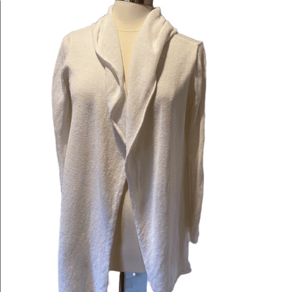 Eileen Fisher linen cardigan